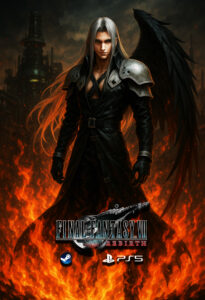 Final Fantasy 7 Rebirth Sephiroth Wall Art