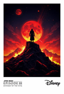 Star Wars Revenge Of The Sith 20th Anniversary Wall Art