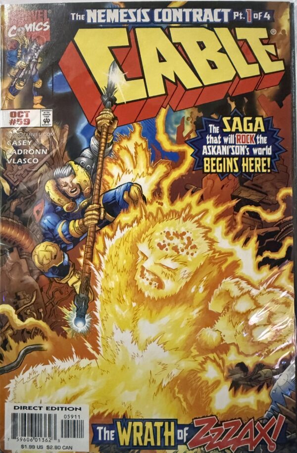 Cable Volume 1 (Marvel Comics, 1993-2002) - Image 2