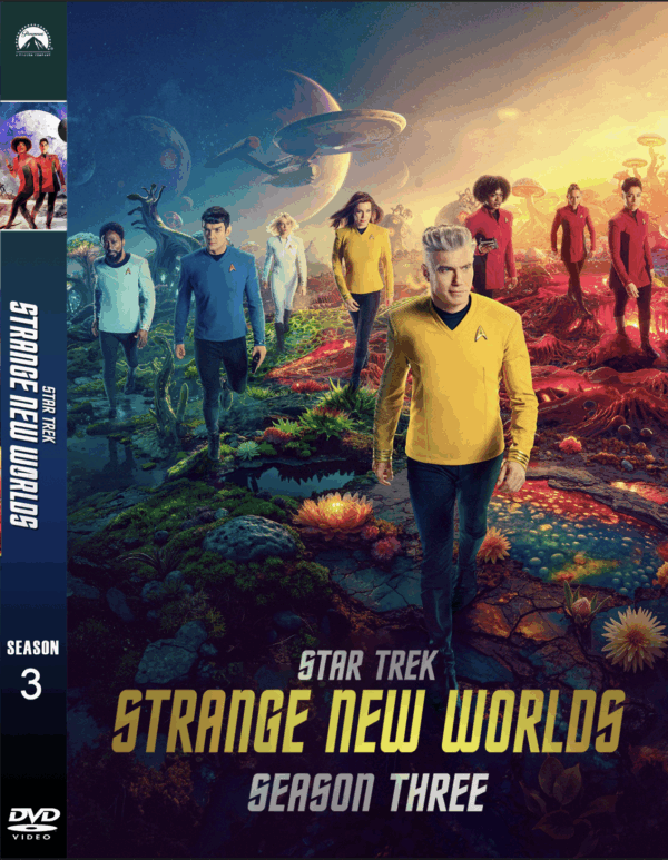 Star Trek: Strange New Worlds Season 3 (DVD, 2025) 3-Disc Set