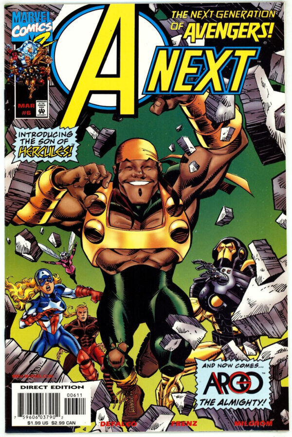 A-Next: Avengers Next (Marvel Comics, 1998) - Image 2
