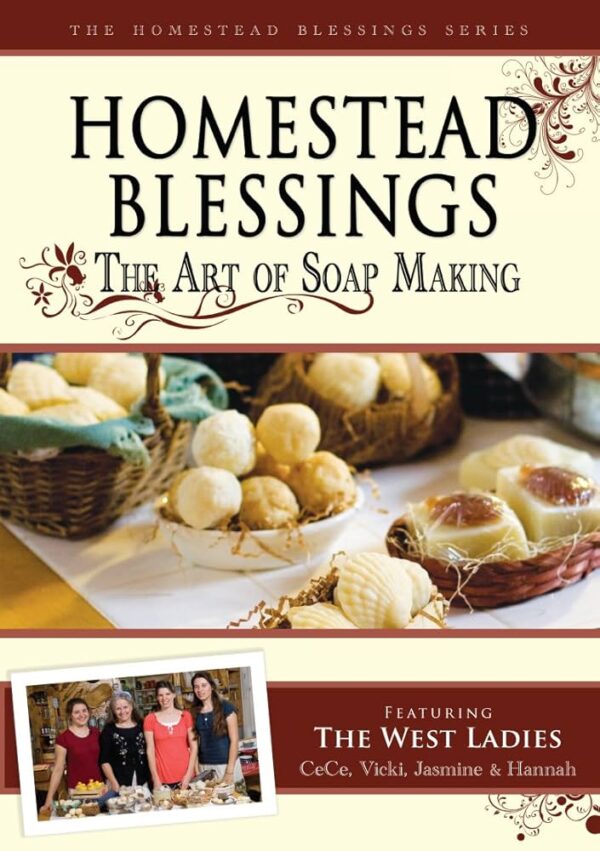 Homestead Blessings: The Art of Soap Making (DVD) Preowned
