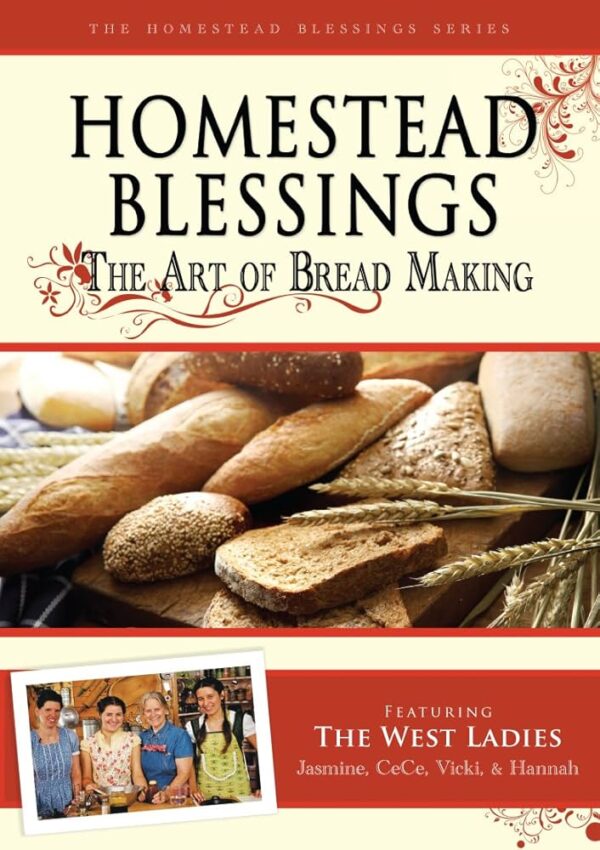 Homestead Blessings: The Art of Bread Making (DVD) Preowned