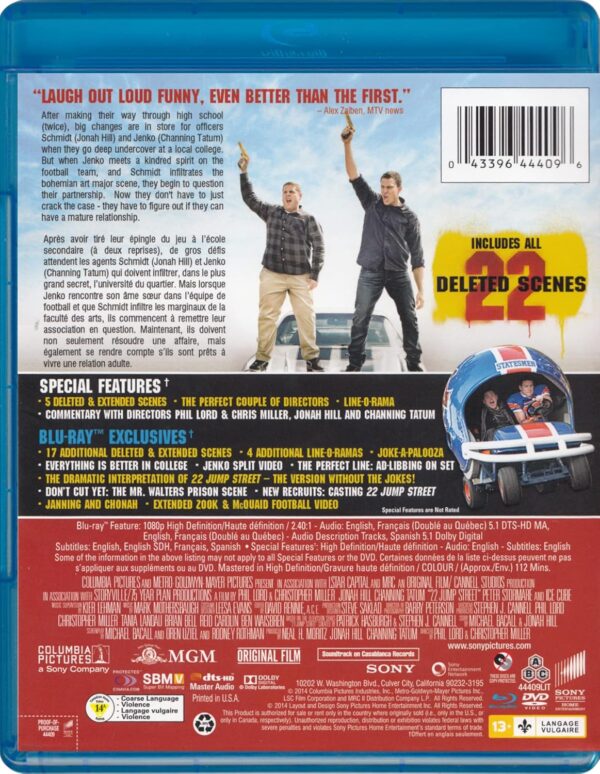 22 Jump Street (Blu-ray) Preowned - Image 2