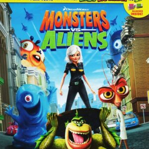 Monsters vs. Aliens (Blu-ray, 2009, DreamWorks Animation/Paramount) Preowned