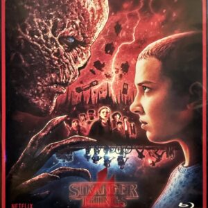 Stranger Things: Season 4 (Blu-ray, 2022, Netflix) VHS-Style Retro Cover