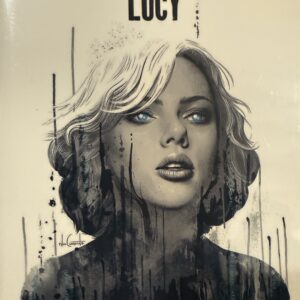 Lucy (Blu-ray, 2014, Universal Pictures) With Custom Cover