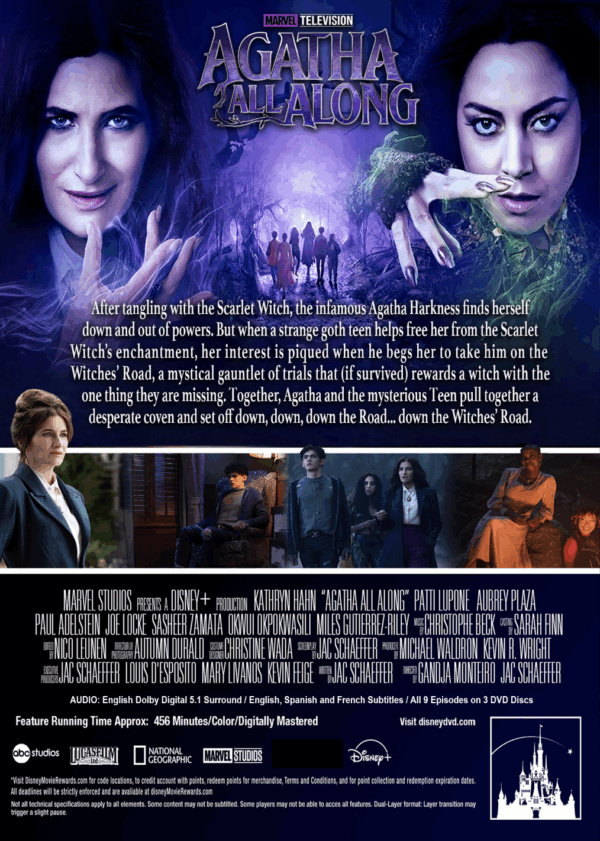 Agatha All Along Mini-Series (DVD) 3-Disc Set - Image 2