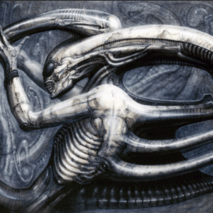 H. R. Giger’s Alien Concept Art (19x13 Wall Art Poster)