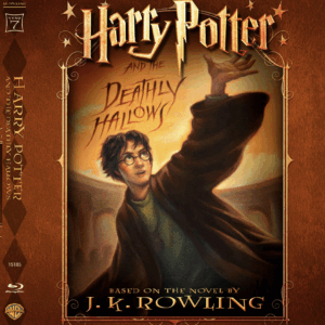 Harry Potter and the Deathly Hallows: Parts 1 & 2 (Blu-ray, 2010–2011, Warner Bros.) W/ Custom Cover