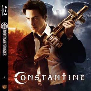 Constantine (Blu-ray, 2005, Warner Bros.) — Supernatural Action Thriller with Custom Cover Art