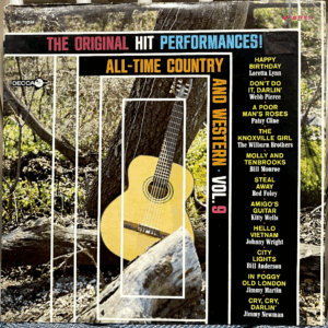 All-Time Country and Western, Vol. 9 (LP, Vinyl Record)