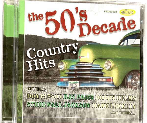 The 50’s Decade: Country Hits CD (2001, St. Clair) Preowned