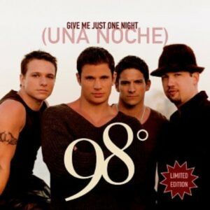 Give Me Just One Night by 98 Degrees (CD, Single) Preowned