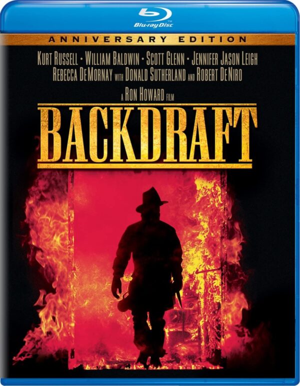 Backdraft (Anniversary Edition Blu-ray, 1991, Universal) Preowned
