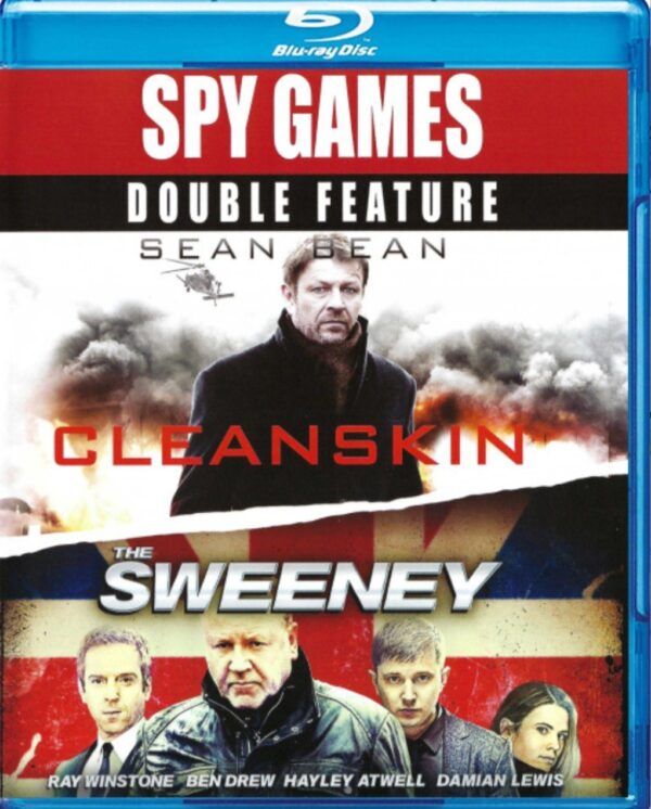 Spy Games Double Feature (Blu-ray, 2016, Momentum Pictures) Preowned