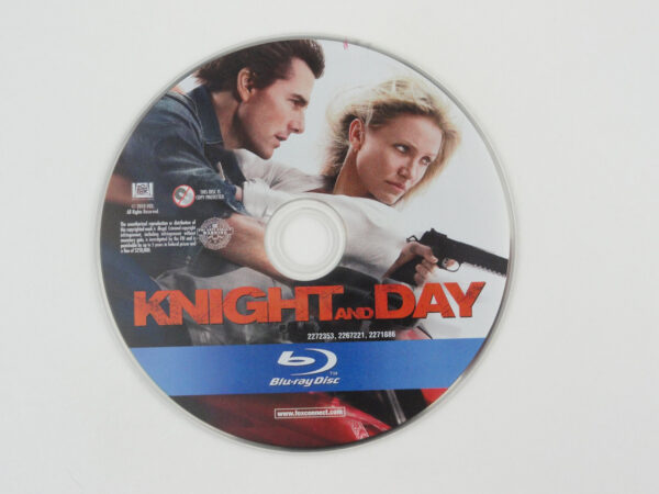 Knight and Day (Blu-ray, 2010, 20th Century Fox) Disc Only
