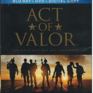 Act of Valor (Blu-ray, 2012, 20th Century Fox) Preowned