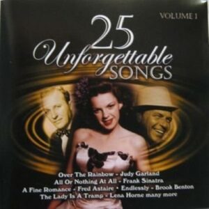 25 Unforgettable Songs Volume 4 (CD) Preowned