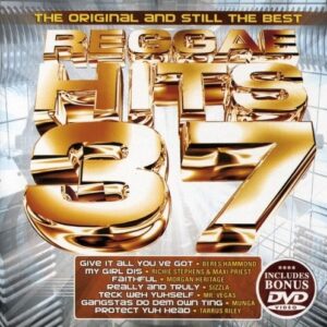 Various Artists – Reggae Hits Vol. 37 (CD + DVD, 2007, Jet Star Music) Preowned