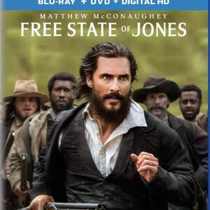 Free State of Jones (Blu-ray, 2016, Universal Pictures) Preowned