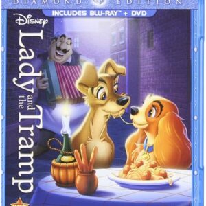 Lady and the Tramp (Blu-ray, 2012, Walt Disney Studios Home Entertainment) Preowned