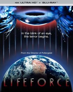 Lifeforce (Collector’s Edition, 4K Ultra HD, 1985, Scream Factory) Preowned with Slipcase