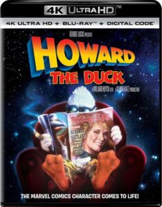 Howard the Duck (4K Ultra HD, 1986, Universal Studios) Slipcase, No Bluray