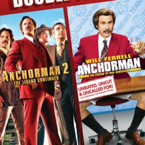 Anchorman Double Feature (DVD, 2015, Paramount)