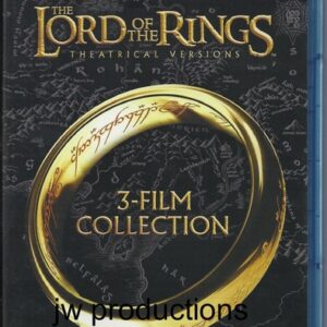 The Lord of the Rings Trilogy (Blu-ray, 2012, Warner Home Video) Preowned