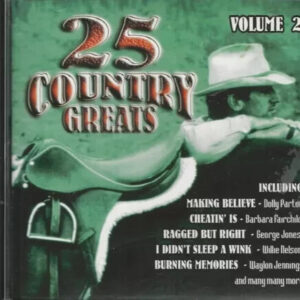 25 Country Greats (CD) Preowned