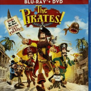The Pirates! Band of Misfits (Blu-ray + DVD + Digital, 2012, Sony Pictures Animation) Preowned