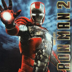 Iron Man 2 (Blu-ray with Slipcover, 2010, Paramount Pictures) Preowned with Slipcover