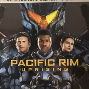 Pacific Rim: Uprising (Blu-ray, 2018, Universal Pictures) Preowned with Slipcover