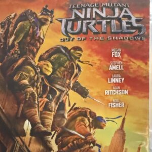 Teenage Mutant Ninja Turtles: Out of the Shadows (Blu-ray with Custom Cover Art, 2016, Paramount)