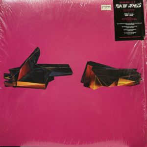 Killer Mike EI-P -- Run the Jewels – RTJ4 (Clear with Magenta Vinyl, Double LP, 2020, Jewel Runners / BMG) Preowned