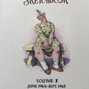 R. Crumb Sketchbook, Vol. 1: June 1964 – September 1968 (Hardcover with Dust Jacket, Taschen) Like New Condition