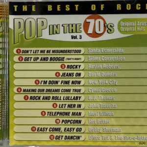 Various Artists – Pop in the 70’s Vol. 3 (CD, 1999, Madacy / OLP2-2644) Preowned