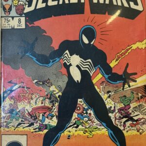 Marvel Super Heroes Secret Wars, Vol. 1, #8 (Marvel Comics, 1984) 1st Appearance Black Symbiote Costume!