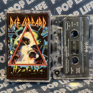 Def Leppard -- Hysteria (Cassette, 1987, Mercury) Preowned
