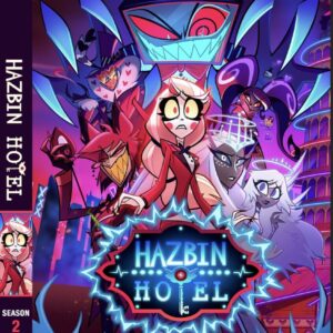 Hazbin Hotel Season 2 (DVD, 2-Disc Set) Brand New, Region Free