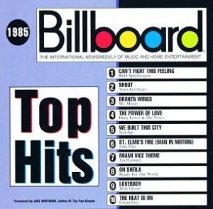 Various Artists -- Billboard Top Hits: 1985 (CD, 1994, Rhino) Preowned