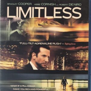 Limitless (Blu-ray, 2011, Relativity Media) Preowned