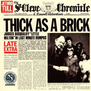 Jethro Tull -- Thick as a Brick (CD, March 3, 1972, Chrysalis Records) Preowned