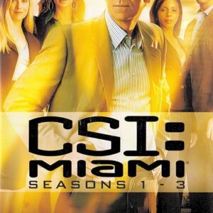 CSI: Miami Seasons 1–3 (DVD, 2002–2005, CBS/Paramount) Preowned